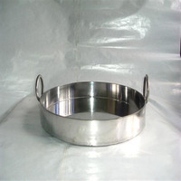 Stainless Steel Jalebi Wall Type Kadai