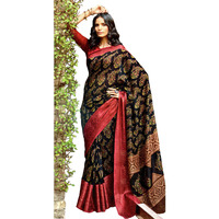 MAHATI Linen Silk Sarees with Blouse