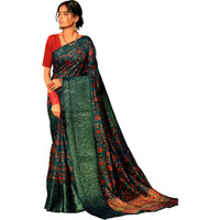 MAHATI Linen Silk Sarees with Blouse