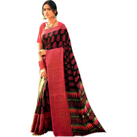 MAHATI Linen Silk Sarees with Blouse