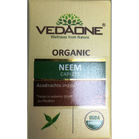 Vedaone Organic Neem Caplets (60 Capsules)