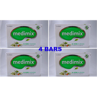 (4 Bars) Medimix Classic 18 Herbs Ayurveda Soap - 125 Gm Each