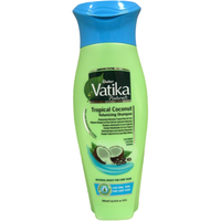 Dabur Vatika Tropical Coconut Volumizing Shampoo W/Castor Henna - 400 ml