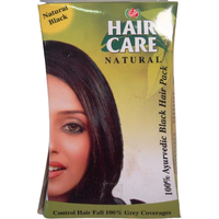 Gp Hair Care Ayurvedic Black Hair Color Henna Pack Powder Herbal - 100 Gm