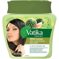 Dabur 500gm Vatika Wild Cactus Deep Conditioning Hair Mask For Weak Hair