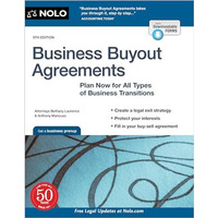 Business Buyout Agreements: Plan Now for All Types of Business Transitions [Paperback]
