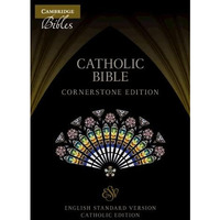 ESV-CE Catholic Bible, Cornerstone Edition, Black Imitation Leather, ESC662:T [Leather / fine bindi]
