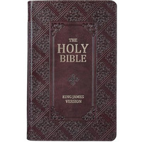 Holy Bible: Kjv Giant Print Thumb Index Edition: Brown (king James Bible) [Imitation Leather]