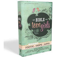 NIV, Bible for Teen Girls, Hardcover: Growing in Faith, Hope, and Love [Hardcover]