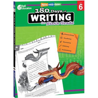 180 Days of Writing for Sixth Grade: Practice, Assess, Diagnose [Paperback]