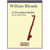 21 Foundation Studies: Alto or Bass Clarinet [Paperback]