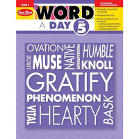 A Word A Day, Grade 5 [Paperback]