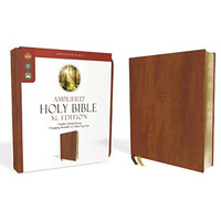 Amplified Holy Bible, XL Edition, Leathersoft, Brown [Leather / fine bindi]