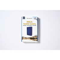 Biblia Reina-Valera 1960, Tierra Santa, Ultrafina letra grande, Leathersoft, Azu [Leather / fine bindi]