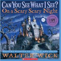 Can You See What I See? On a Scary Scary Night: Picture Puzzles to Search and So [Hardcover]