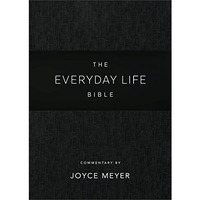 Everyday Life Bible: Black LeatherLuxe®: The Power of God's Word for Ev [Leather / fine bindi]