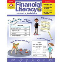 Financial Literacy Lessons and Activities, Grade 5 Teacher Resource [Paperback]
