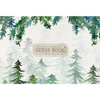 Guest Book Cabin Edition [Hardcover]