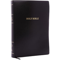KJV Holy Bible: Super Giant Print with 43,000 Cross References, Black Leather-lo [Paperback]