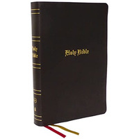 KJV Holy Bible: Super Giant Print with 43,000 Cross References, Brown Bonded Lea [Leather / fine bindi]