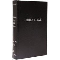 KJV, Pew Bible, Hardcover, Black, Red Letter, Comfort Print: Holy Bible, King Ja [Hardcover]