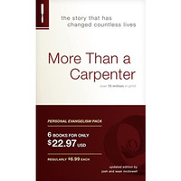 More Than a Carpenter Personal Evangelism 6-pack [Paperback]