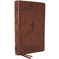 NABRE, New American Bible, Revised Edition, Catholic Bible, Large Print Edition, [Leather / fine bindi]