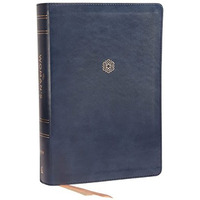 NIV, The Woman's Study Bible, Leathersoft, Blue, Full-Color, Red Letter: Receivi [Leather / fine bindi]
