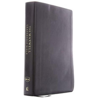 NKJV, Maxwell Leadership Bible, Third Edition, Leathersoft, Black, Comfort Print [Leather / fine bindi]