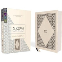 NRSVue, Holy Bible with Apocrypha, Journal Edition, Cloth over Board, Cream, Com [Hardcover]