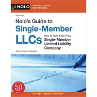 Nolos Guide to Single-Member LLCs: How to Form & Run Your Single-Member Lim [Paperback]