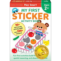 Play Smart  My First STICKER BOOK 2+: Preschool Activity Workbook with 200+ Stic [Paperback]