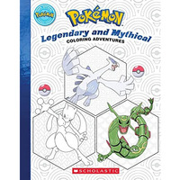 Pokémon Coloring Adventures #2: Legendary & Mythical Pokémon [Paperback]