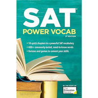 SAT Power Vocab, 3rd Edition: A Complete Guide to Vocabulary Skills and Strategi [Paperback]