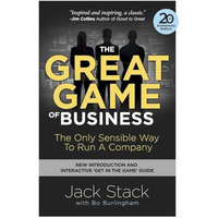 The Great Game of Business, Expanded and Updated: The Only Sensible Way to Run a [Paperback]