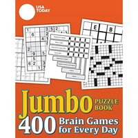 USA TODAY Jumbo Puzzle Book: 400 Brain Games for Every Day [Paperback]