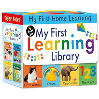My First Learning Library 4-Book Boxed Set: Includes First Words, Colors, Opposi [Board book]