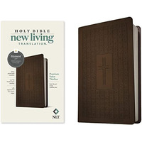 NLT Premium Value Thinline Bible, Filament Enabled Edition (LeatherLike, Dark Br [Leather / fine bindi]