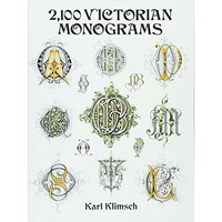 2,100 Victorian Monograms [Paperback]