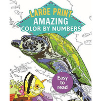 AMAZING COLOR-BY-NUMBERS LARGE PRINT [Paperback]