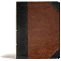 CSB Tony Evans Study Bible, Black/Brown LeatherTouch [Unknown]