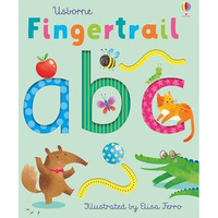 Fingertrail abc: A Kindergarten Readiness Book For Kids [Board book]
