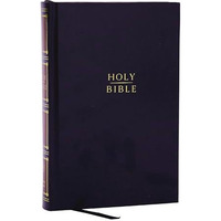KJV Holy Bible: Compact Bible with 43,000 Center-Column Cross References, Black  [Hardcover]