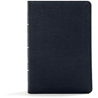 KJV Large Print Compact Reference Bible, Black LeatherTouch [Unknown]