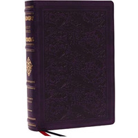 KJV, Wide-Margin Reference Bible, Sovereign Collection, Leathersoft, Purple, Red [Leather / fine bindi]