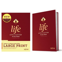 NIV Life Application Study Bible, Third Edition, Large Print (Red Letter, Hardco [Hardcover]