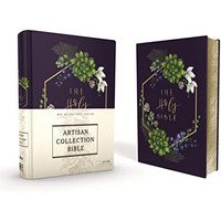 NIV, Artisan Collection Bible, Cloth over Board, Navy Floral, Designed Edges und [Hardcover]