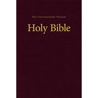 NIV, Value Pew and Worship Bible, Hardcover, Burgundy [Hardcover]
