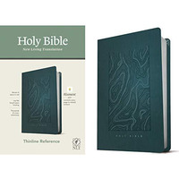 NLT Thinline Reference Bible, Filament Enabled Edition (Red Letter, LeatherLike, [Leather / fine bindi]