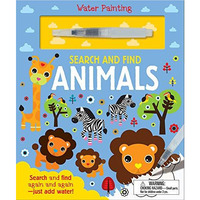 Search and Find Animals [Board book]
